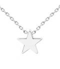 Підвіска на ланцюжку "Зірка" 45+3 см родіум