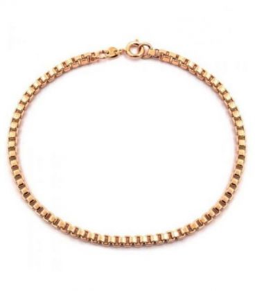 Браслет позолота без каміння 21 см