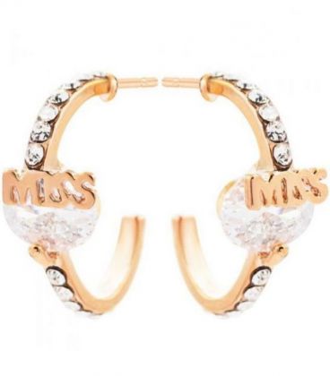 Серьги-гвоздики “Miss”