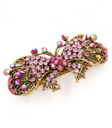 Шпилька для волосся зі стразами "Метелик"