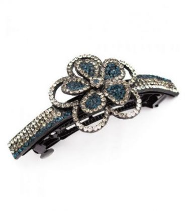 Шпилька для волосся зі стразами "Квітка"