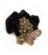 Гумка для волосся з брошкою