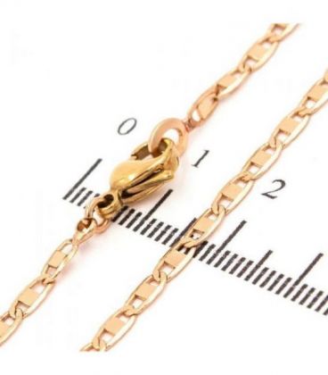 Ланцюжок "овальні ланки з перегородкою" 0.2/45 см