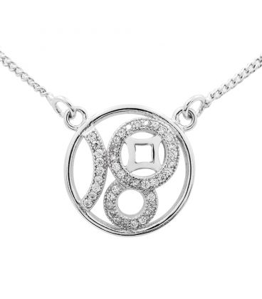 Підвіска родіум "Шанель"