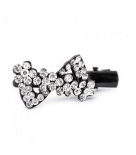 Шпилька для волосся зі стразами "Бантик"
