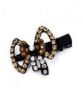 Шпилька для волосся зі стразами "Бантик"