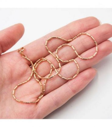 Ланцюжок "Перлина" 0,15*45 см позолота