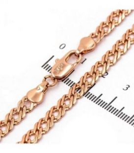 Ланцюжок Xuping "подвійні ромби" 0,5*45 см позолота 624304