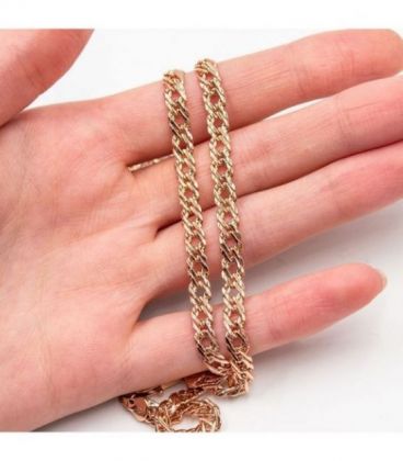 Ланцюжок Xuping "подвійні ромби" 0,5*45 см позолота 624304