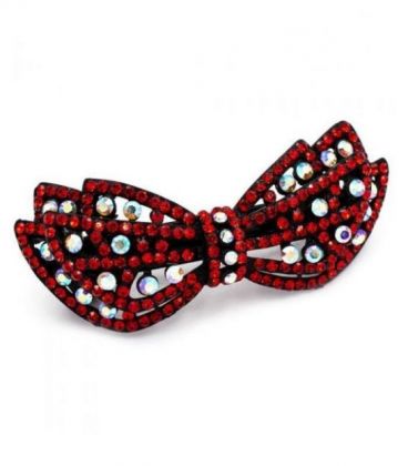 Заколка для волос со стразами