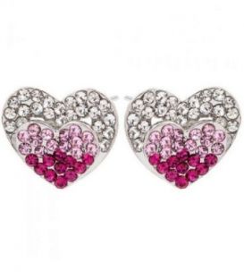 Серьги-гвоздики “Сердечки”