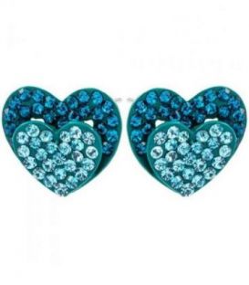 Серьги-гвоздики “Сердечки”