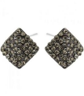 Серьги-гвоздики “Ромбик”