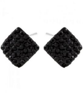 Серьги-гвоздики “Ромбик”