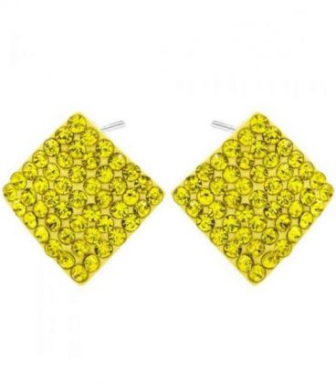 Серьги-гвоздики “Ромбик”