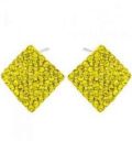 Сережки-гвоздики "Ромбік"