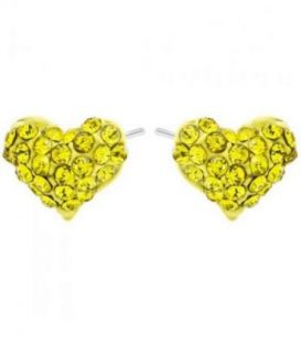 Серьги-гвоздики “Сердечки”