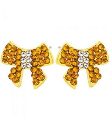 Сережки-гвоздики "Бантік"