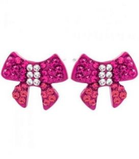 Серьги-гвоздики “Бантик”