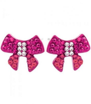 Серьги-гвоздики “Бантик”