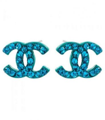 Серьги-гвоздики “Chanel”