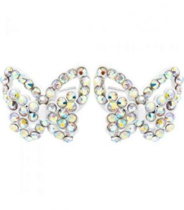 Серьги-гвоздики “Бабочка”