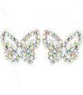 Серьги-гвоздики “Бабочка”