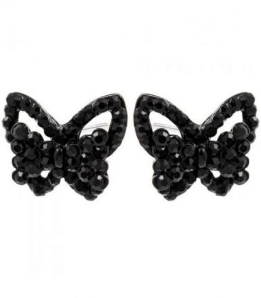 Сережки-гвоздики "Метелик"