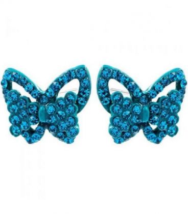 Сережки-гвоздики "Метелик"