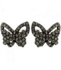 Серьги-гвоздики “Бабочка”