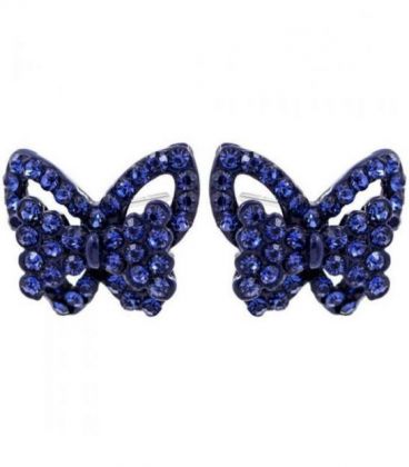 Сережки-гвоздики "Метелик"