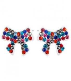 Сережки-гвоздики "Бантік"