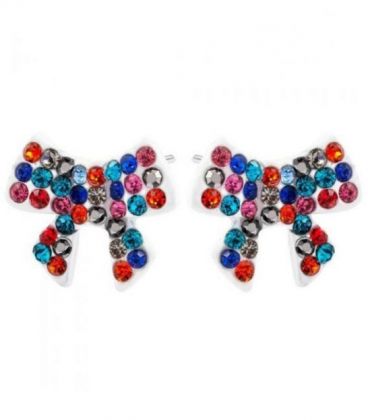 Сережки-гвоздики "Бантік"