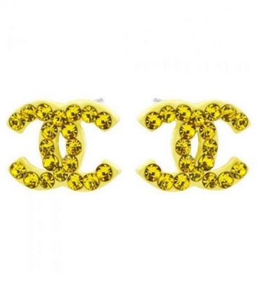 Сережки-гвоздики "Chanel"