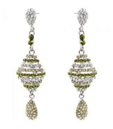 Сережки вечірні "Крапельки"