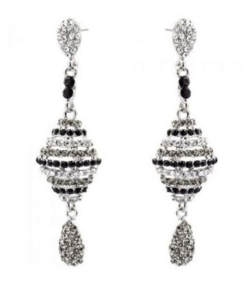 Сережки вечірні "Крапельки"