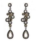 Сережки вечірні "Крапельки"