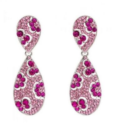 Сережки вечірні "Ромашки"