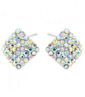 Сережки-гвоздики "Ромбік"