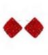 Серьги-гвоздики “Ромбик”