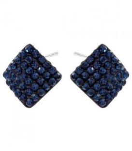 Серьги-гвоздики “Ромбик”