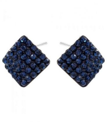 Серьги-гвоздики “Ромбик”