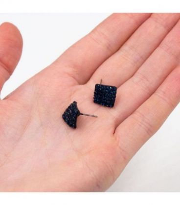 Серьги-гвоздики “Ромбик”