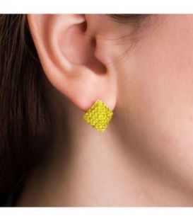 Серьги-гвоздики “Ромбик”