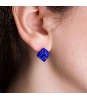 Сережки-гвоздики "Ромбік"