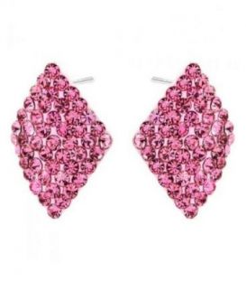 Серьги-гвоздики “Ромбик”