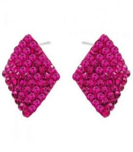 Сережки-гвоздики "Ромбік"