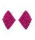 Серьги-гвоздики “Ромбик”