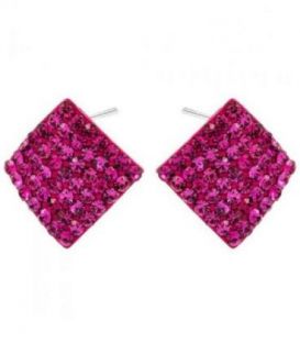 Сережки-гвоздики "Ромбік"