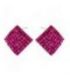 Серьги-гвоздики “Ромбик”
